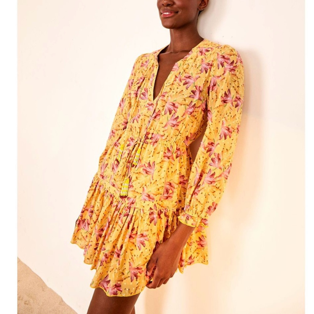 Farm Rio banana sunshine dress